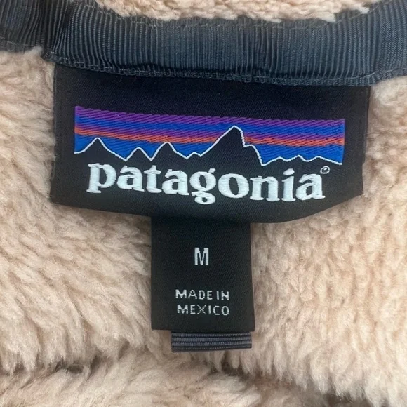 Patagonia Salmon Re-Tool Snap-T® Fleece Pullover Sweatshirt Size Medium Women's - Picture 2 of 5